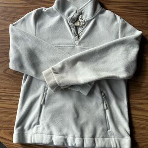 Light Seafoam Green Fleece Pullover
